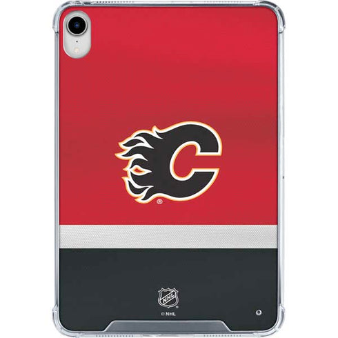 NHL Calgary Flames Jersey iPad 11th Gen (2025) Clear Case