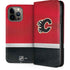 NHL Calgary Flames Jersey iPhone 15 Pro Max Folio Case