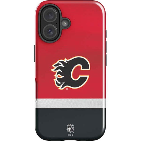 NHL Calgary Flames Jersey iPhone 16 Impact Case