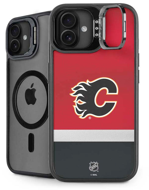 NHL Calgary Flames Jersey iPhone 16 Kickstand Case