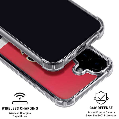 NHL Calgary Flames Jersey iPhone 16 MagSafe Case