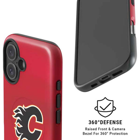 NHL Calgary Flames Jersey iPhone 16 Magsafe Impact Case