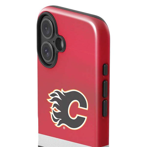 NHL Calgary Flames Jersey iPhone 16 Plus Impact Case