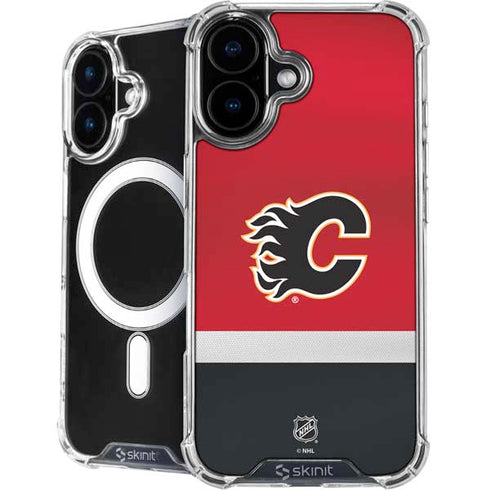 NHL Calgary Flames Jersey iPhone 16 Plus MagSafe Case