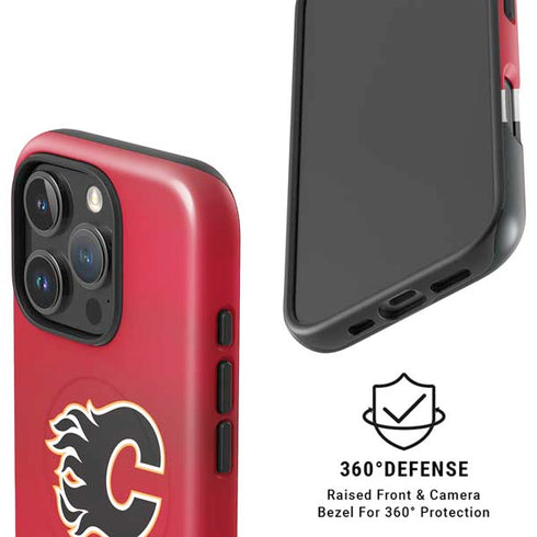 NHL Calgary Flames Jersey iPhone 16 Pro Magsafe Impact Case