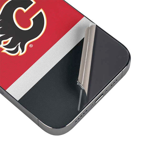 NHL Calgary Flames Jersey iPhone 16 Pro Skin
