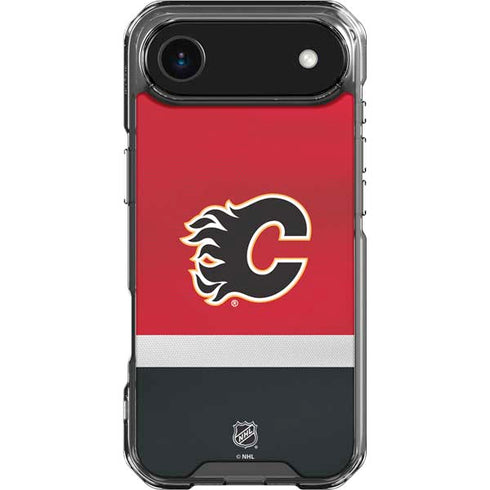 NHL Calgary Flames Jersey iPhone 17 Air Clear Case