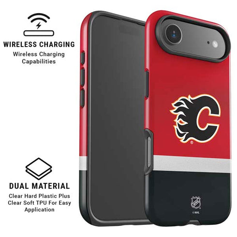 NHL Calgary Flames Jersey iPhone 17 Air Magsafe Impact Case