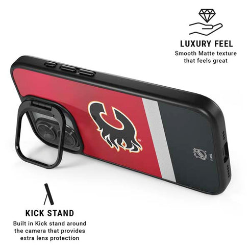NHL Calgary Flames Jersey iPhone 17 Kickstand Case