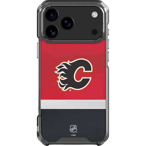 NHL Calgary Flames Jersey iPhone 17 Pro Max Clear Case
