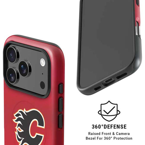 NHL Calgary Flames Jersey iPhone 17 Pro Max Magsafe Impact Case