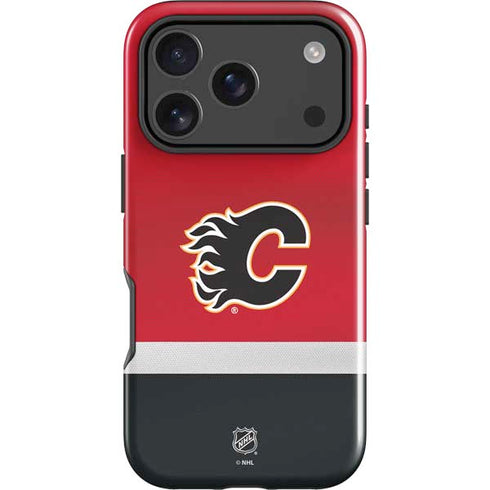 NHL Calgary Flames Jersey iPhone 18 Pro Impact Case