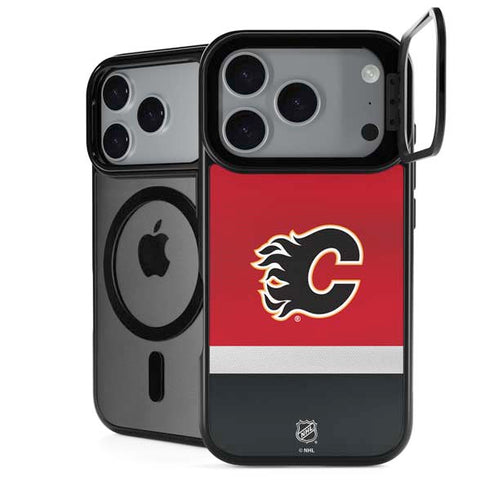 NHL Calgary Flames Jersey iPhone 18 Pro Max Kickstand Case
