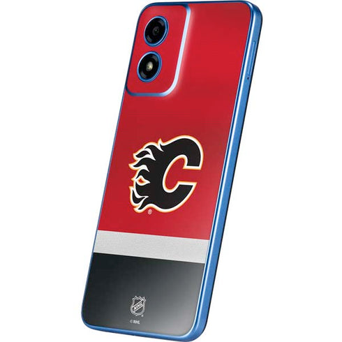 NHL Calgary Flames Jersey Moto G Play 4G (2024) Skin