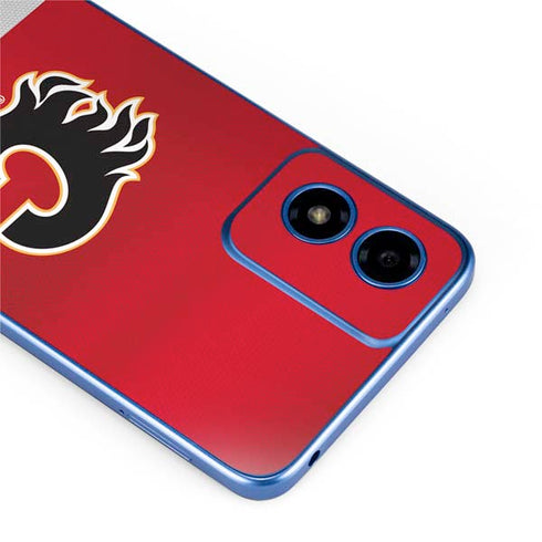 NHL Calgary Flames Jersey Moto G Play 4G (2024) Skin