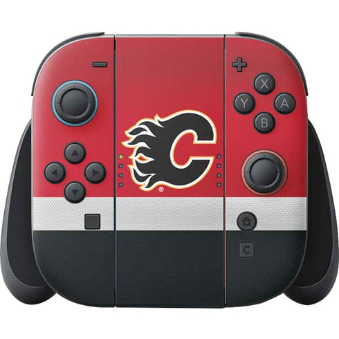 NHL Calgary Flames Jersey Nintendo Skins