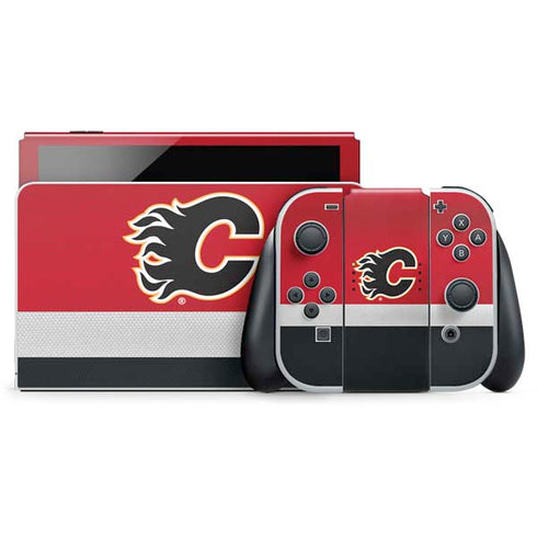 NHL Calgary Flames Jersey Nintendo Skins