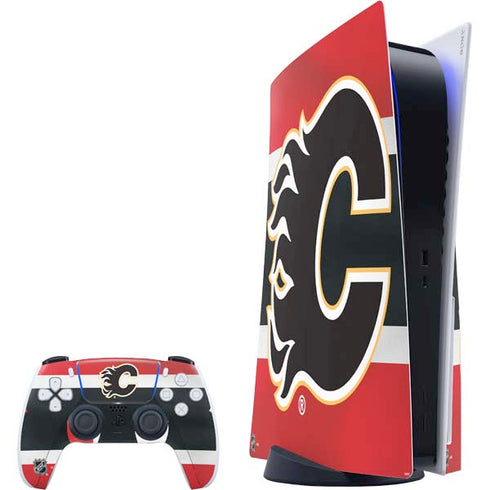 NHL Calgary Flames Jersey PlayStation PS5 Skins