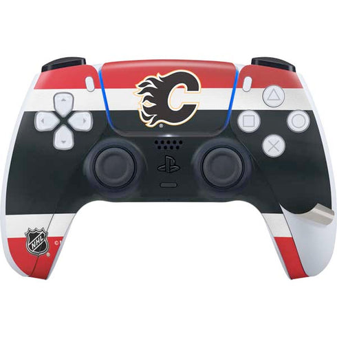NHL Calgary Flames Jersey PS5 Pro Bundle Skin