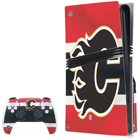 NHL Calgary Flames Jersey PlayStation PS5 Skins