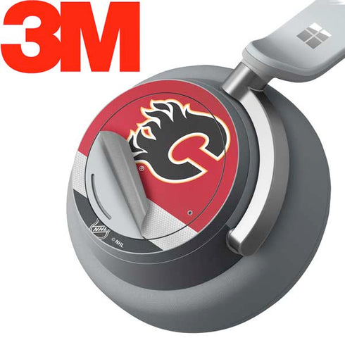 NHL Calgary Flames Jersey Surface Headphones Skin