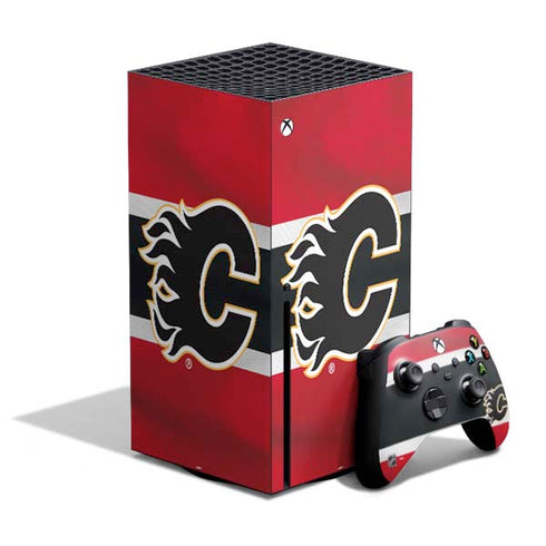NHL Calgary Flames Jersey Xbox Series X Skins