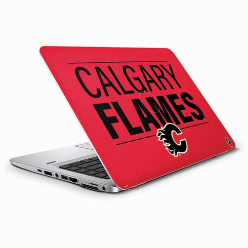 NHL Calgary Flames Lineup HP Elitebook Skin