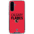 NHL Calgary Flames Lineup Galaxy A36 5G Clear Case
