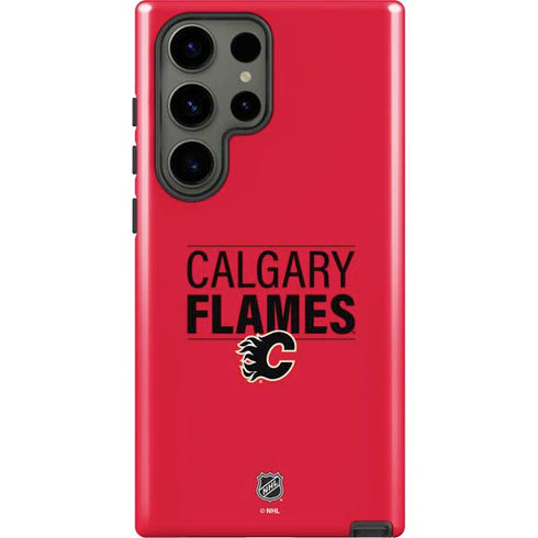 NHL Calgary Flames Lineup Galaxy S23 Ultra Pro Case