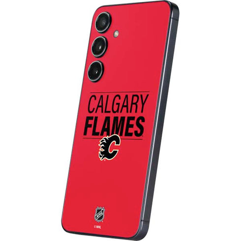 NHL Calgary Flames Lineup Galaxy S24 Plus Skin