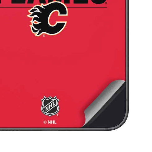 NHL Calgary Flames Lineup Galaxy S24 Plus Skin