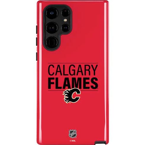 NHL Calgary Flames Lineup Galaxy S25 Ultra Impact Case