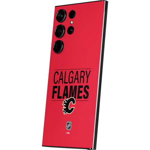 NHL Calgary Flames Lineup Galaxy S24 Ultra Skin