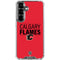 NHL Calgary Flames Lineup Galaxy S26 Clear Case