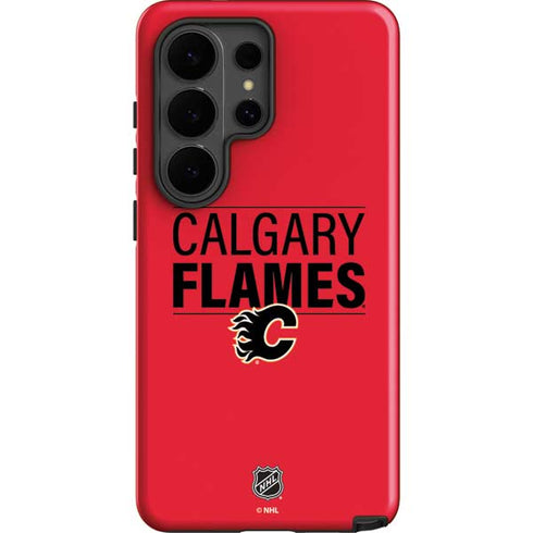 NHL Calgary Flames Lineup Galaxy S26 Ultra Impact Case