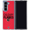 NHL Calgary Flames Lineup Galaxy Z Fold5 5G Clear Case