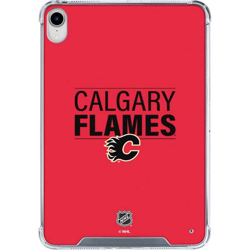 NHL Calgary Flames Lineup iPad 11th Gen (2025) Clear Case