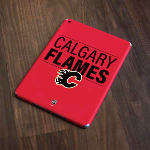 NHL Calgary Flames Lineup Apple iPad Skin