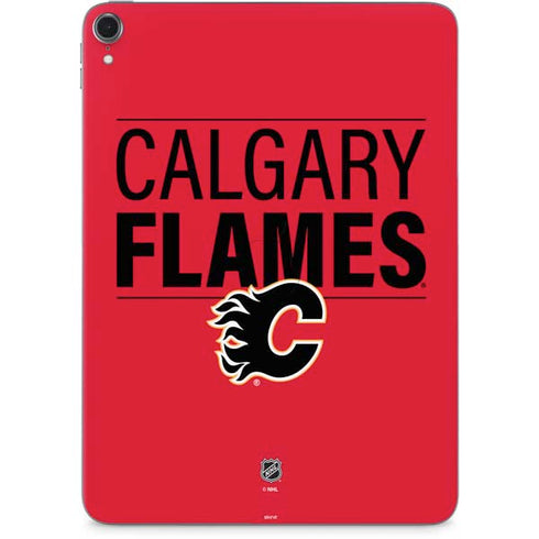 NHL Calgary Flames Lineup Apple iPad Pro Skin