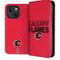 NHL Calgary Flames Lineup iPhone 15 Folio Case