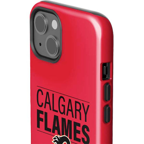 NHL Calgary Flames Lineup iPhone 15 Impact Case