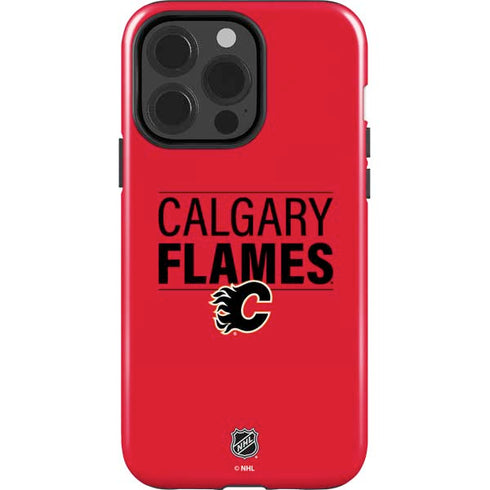 NHL Calgary Flames Lineup iPhone 15 Pro Impact Case