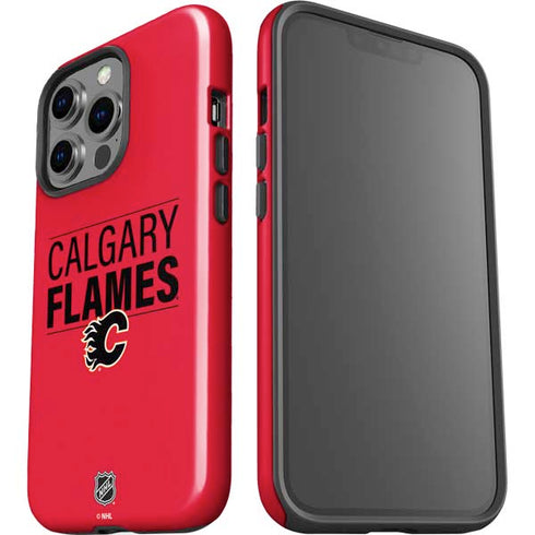 NHL Calgary Flames Lineup iPhone 15 Pro Impact Case