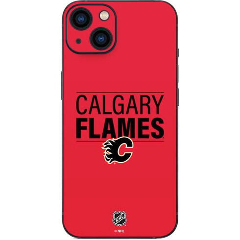 NHL Calgary Flames Lineup iPhone 15 Skin