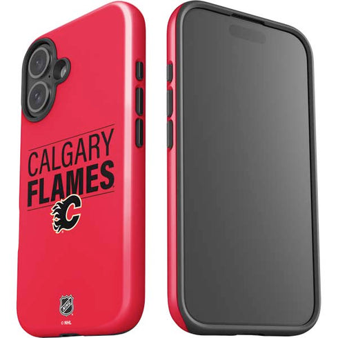 NHL Calgary Flames Lineup iPhone 16 Impact Case