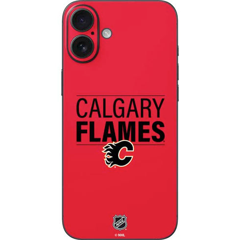 NHL Calgary Flames Lineup iPhone 16 Plus Skin