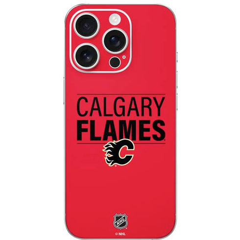 NHL Calgary Flames Lineup iPhone 16 Pro Skin