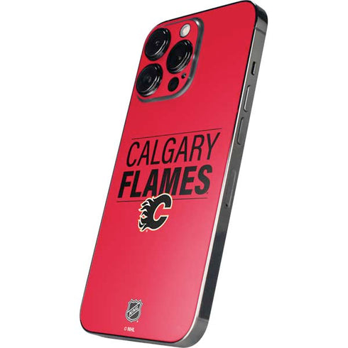 NHL Calgary Flames Lineup iPhone 16 Pro Skin
