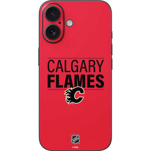 NHL Calgary Flames Lineup iPhone 16 Skin