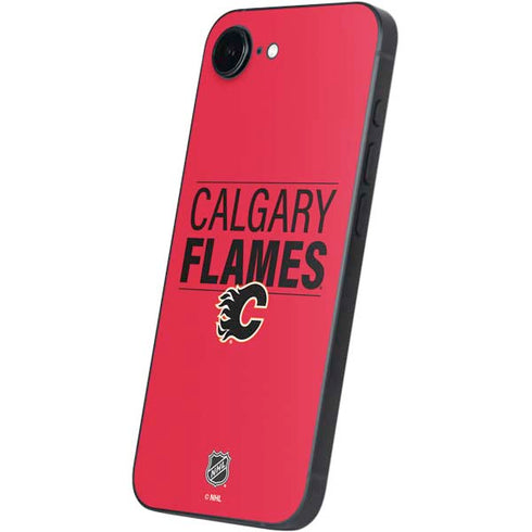 NHL Calgary Flames Lineup iPhone 16e Skin